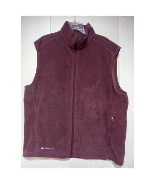 Polerón Polar Columbia Terracota Sin Mangas Xl Xl Terracota Lisa