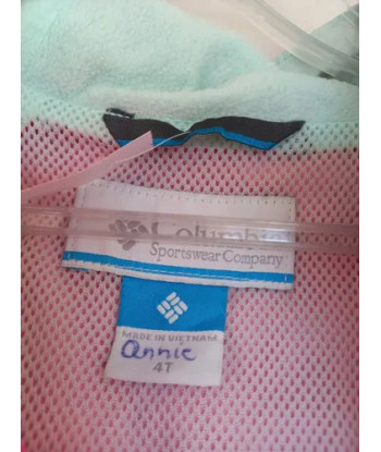 Chaqueta Columbia Niña Rosa 4 Rosa 4 Lisa