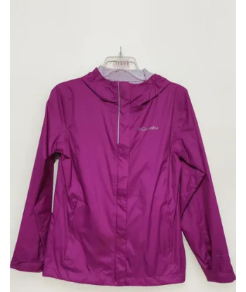 Cortaviento Columbia Niña 10-12 Impermeable Rosa 1 10-12 Lisa