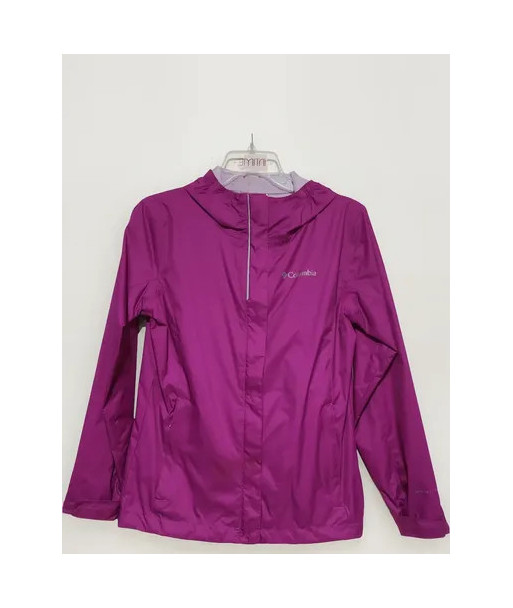 Cortaviento Columbia Niña 10-12 Impermeable Rosa 1 10-12 Lisa