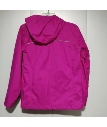 Cortaviento Columbia Niña Talla 10-12 Impermeable Rosa 2 10-12 Lisa