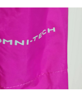 Cortaviento Columbia Niña Talla 10-12 Impermeable Rosa 2 10-12 Lisa