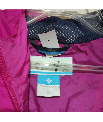 Cortaviento Columbia Niña Talla 10-12 Impermeable Rosa 2 10-12 Lisa