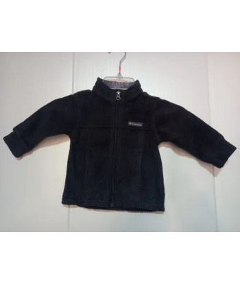 Polerón Polar Infantil Talla 6-12 Meses Columbia Negro Liso 6-12 Meses