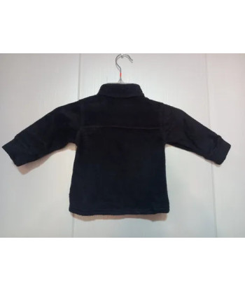 Polerón Polar Infantil Talla 6-12 Meses Columbia Negro Liso 6-12 Meses