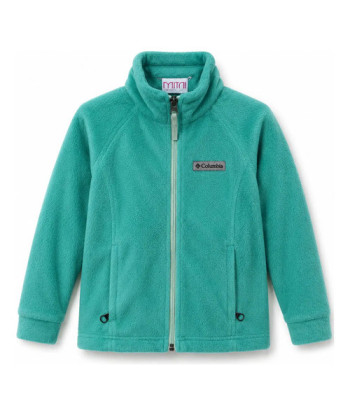 Polerón Polar Infantil Talla 4-5 Columbia 4-5 Celeste Lisa