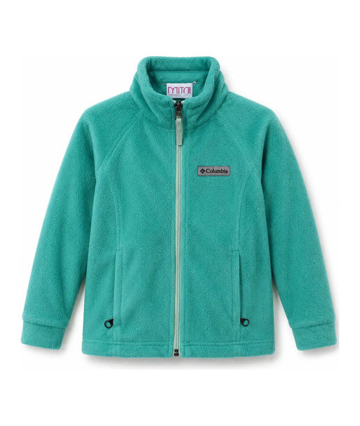 Polerón Polar Infantil Talla 4-5 Columbia 4-5 Celeste Lisa