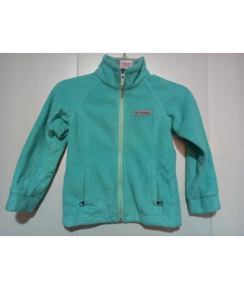 Polerón Polar Infantil Talla 4-5 Columbia 4-5 Celeste Lisa