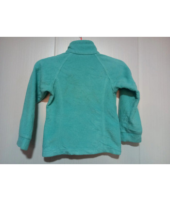 Polerón Polar Infantil Talla 4-5 Columbia 4-5 Celeste Lisa