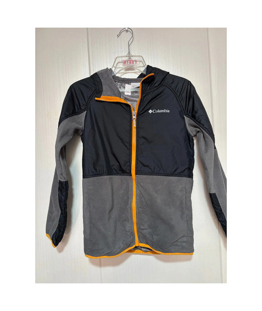 Chaqueta Columbia Polar Cortaviento 10-12. Mi Ropero Encanta Gris 10-12