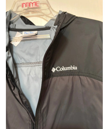 Cortavientos Columbia 10-12 Gris Negro. Mi Ropero Encantado Gris 10-12