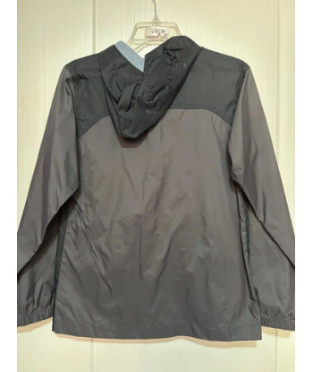 Cortavientos Columbia 10-12 Gris Negro. Mi Ropero Encantado Gris 10-12