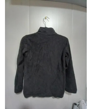 Polerón Polar Columbia Gris Talla 10-12 10-12 Gris Oscuro Lisa
