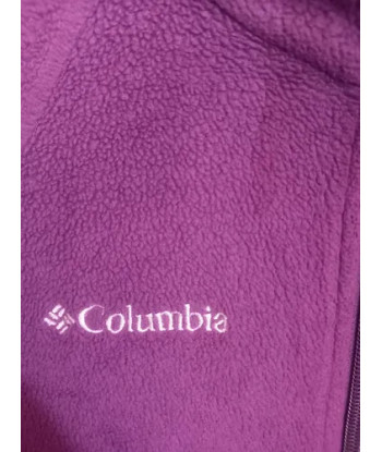 Polerón Polar Columbia Violeta Talla 10-12 10-12 Violeta Lisa