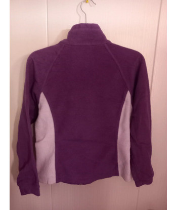 Polerón Polar Columbia Violeta Talla 10-12 10-12 Violeta Lisa