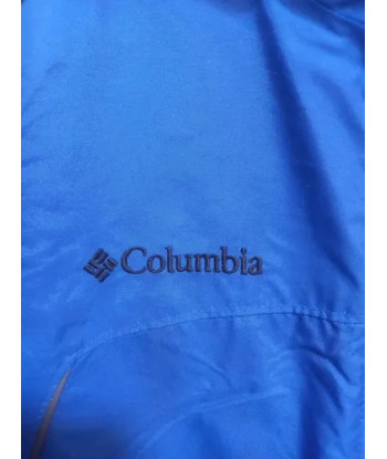 Cortavientos Infantil Columbia Azul Negro Talla 10-12 Azul 10-12 Lisa