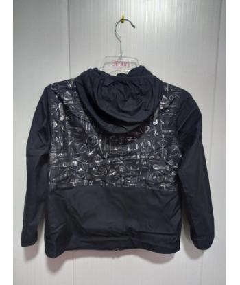 Cortavientos Columbia Reversible Talla 4-5 Negro 4-5 Lisa