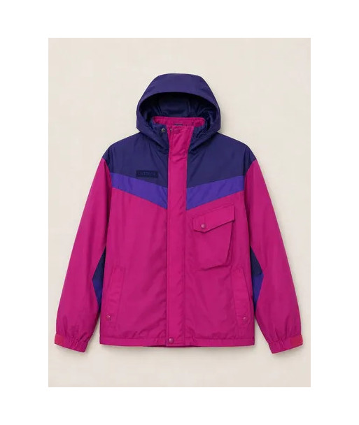 Cortavientos Niña Columbia Talla 8 Rosa Oscuro 8 Lisa