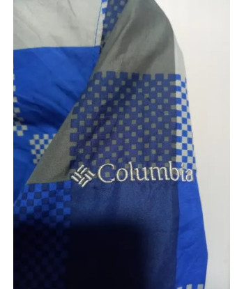 Cortavientos Impermeable Columbia Talla 6-7 Azul 6-7 Escosesa