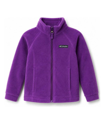 Polerón Polar Niña Columbia Violeta Talla 5-6 5-6 Violeta Lisa