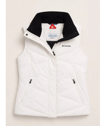 Chaqueta Mujer Columbia Blanca S Impermeable Blanco S Lisa