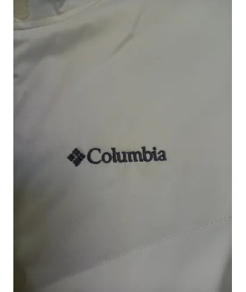 Chaqueta Mujer Columbia Blanca S Impermeable Blanco S Lisa
