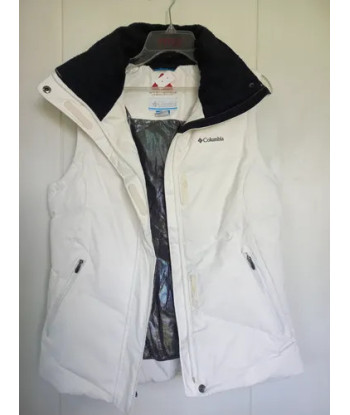 Chaqueta Mujer Columbia Blanca S Impermeable Blanco S Lisa
