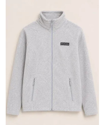 Poleron Polar Columbia Unisex Gris M M Gris Lisa
