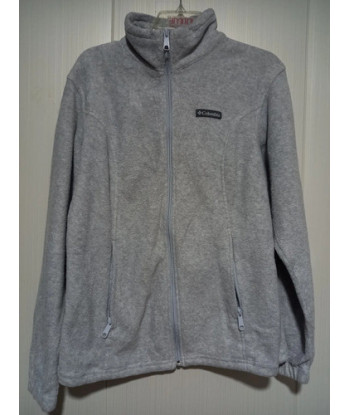 Poleron Polar Columbia Unisex Gris M M Gris Lisa