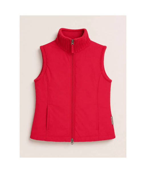 Chaleco Mujer Sin Mangas Rojo Columbia M Rojo Lisa M