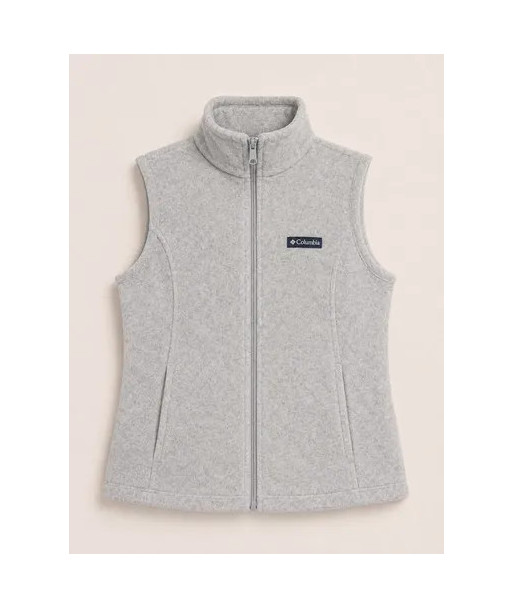 Poleron Polar Columbia Gris Sin Mangas Pm Pm Gris Lisa