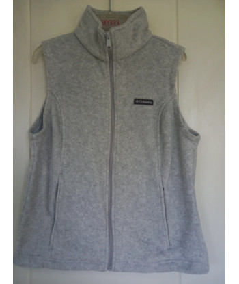 Poleron Polar Columbia Gris Sin Mangas Pm Pm Gris Lisa
