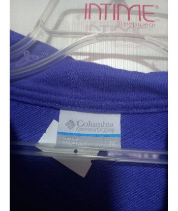 Polerón Columbia Mujer Morado 1x 1x Violeta Lisa