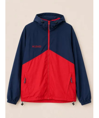 Chaqueta Cortaviento Columbia Azul Y Rojo L Azul/rojo L Lisa
