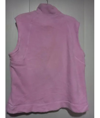 Polerón Polar Columbia Rosado Mujer Sin Mangas Xl Xl Rosa Lisa