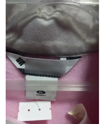 Polerón Polar Columbia Rosado Mujer Sin Mangas Xl Xl Rosa Lisa