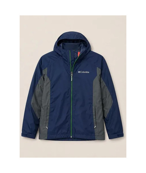 Cortavientos Columbia Azul/gris(2) 8 Azul/gris 8 Lisa