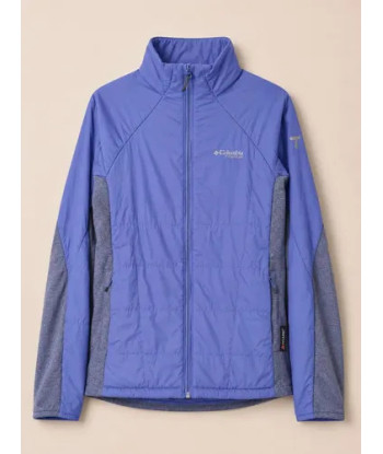 Chaqueta Columbia Titanium Polartec Mujer Xs Azul Lavanda Celeste Xs Lisa