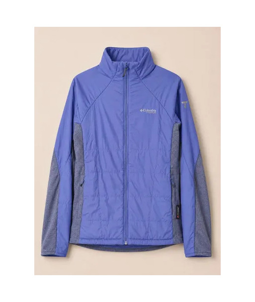 Chaqueta Columbia Titanium Polartec Mujer Xs Azul Lavanda Celeste Xs Lisa