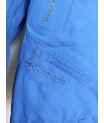 Chaqueta Técnica Columbia Titanium Omni-tech  Azul Francia Rojo M Lisa