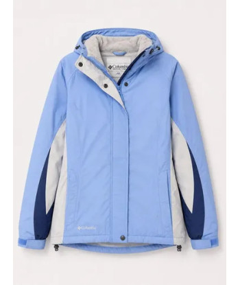 Chaqueta De Montaña Columbia Mujer Talla L  Azul Celeste Azul/celeste L Lisa