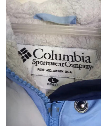 Chaqueta De Montaña Columbia Mujer Talla L  Azul Celeste Azul/celeste L Lisa