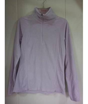 Polerón Polar Mujer Columbia Xs Xs Violeta Pálido Lisa
