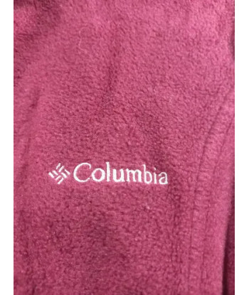 Poleron Polar Columbia Burdeo Sin Mangas S S Burdeo Lisa
