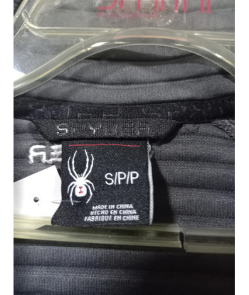 Polerón Spyder Gris Talla S S Gris Lisa