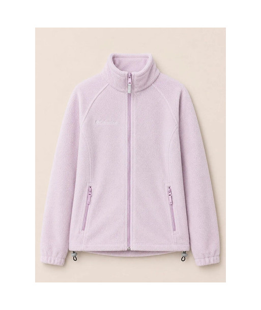 Polerón Polar Columbia Mujer L Rosa Pálido L Rosa Pálido Lisa