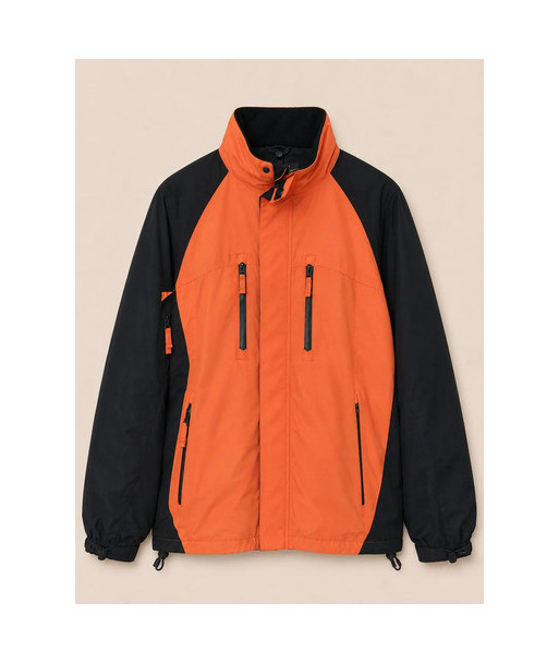 Chaqueta De Nieve Pulse Mountain Bicolor Talla Especial 4xl Naranja/negro 4xl Liso