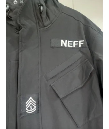 Parka / Chaqueta De Nieve Neff Custom Threads Talla L Hombre Negro L Liso