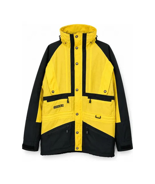 Chaqueta Técnica Ski Retro Mountain Tek Talla L Amarillo L Liso
