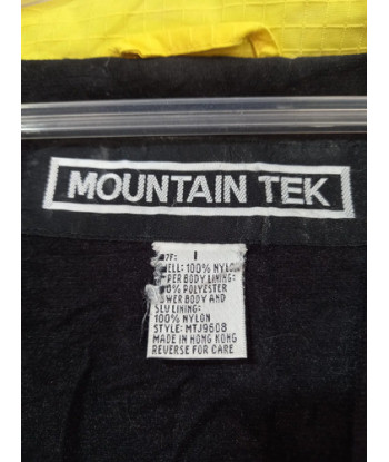 Chaqueta Técnica Ski Retro Mountain Tek Talla L Amarillo L Liso